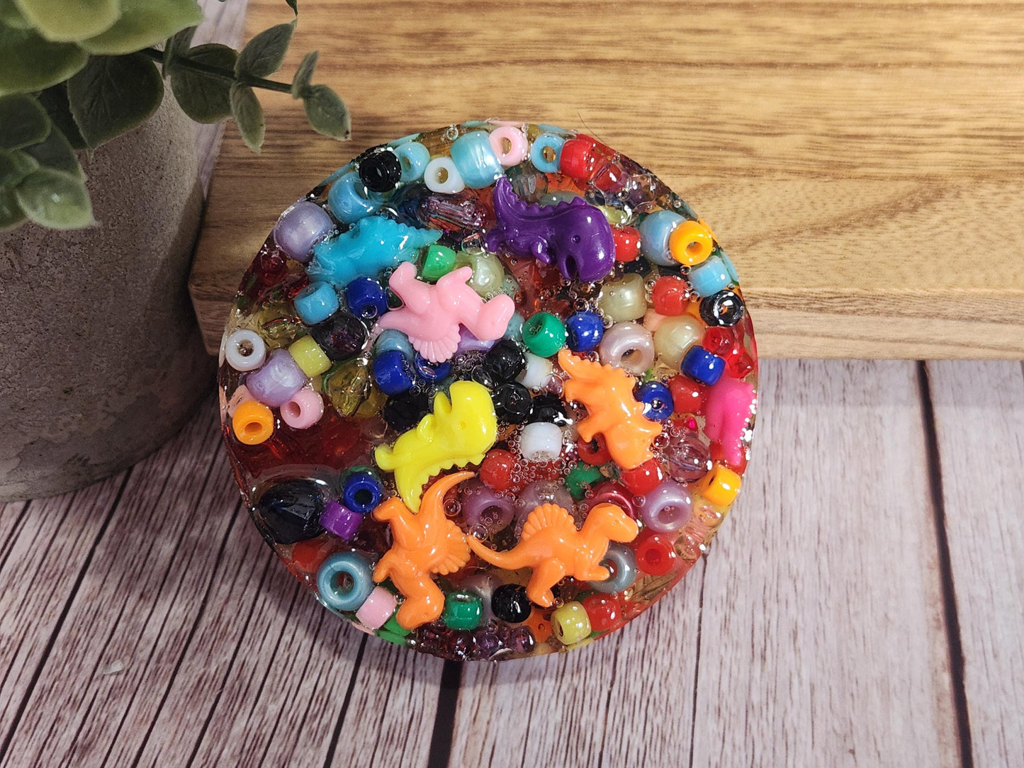 Dinosaur Picky Pad: Reusable Sensory Fidget Toy for Skin Picking