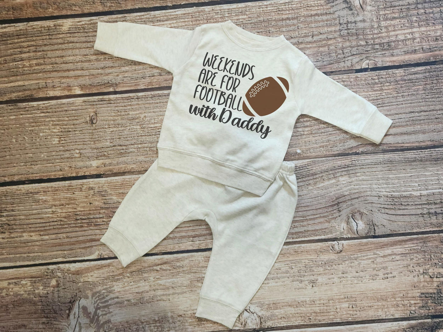Football Baby Jogger Set: Daddy & Me Matching Outfit