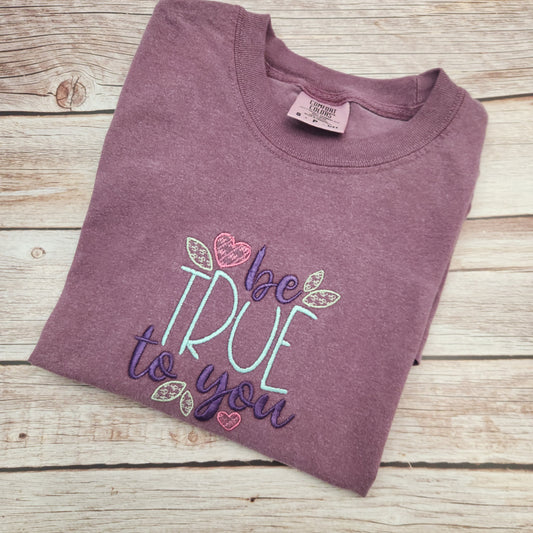 Custom Embroidered Mama Shirt - Comfort Colors - New Mom Gift
