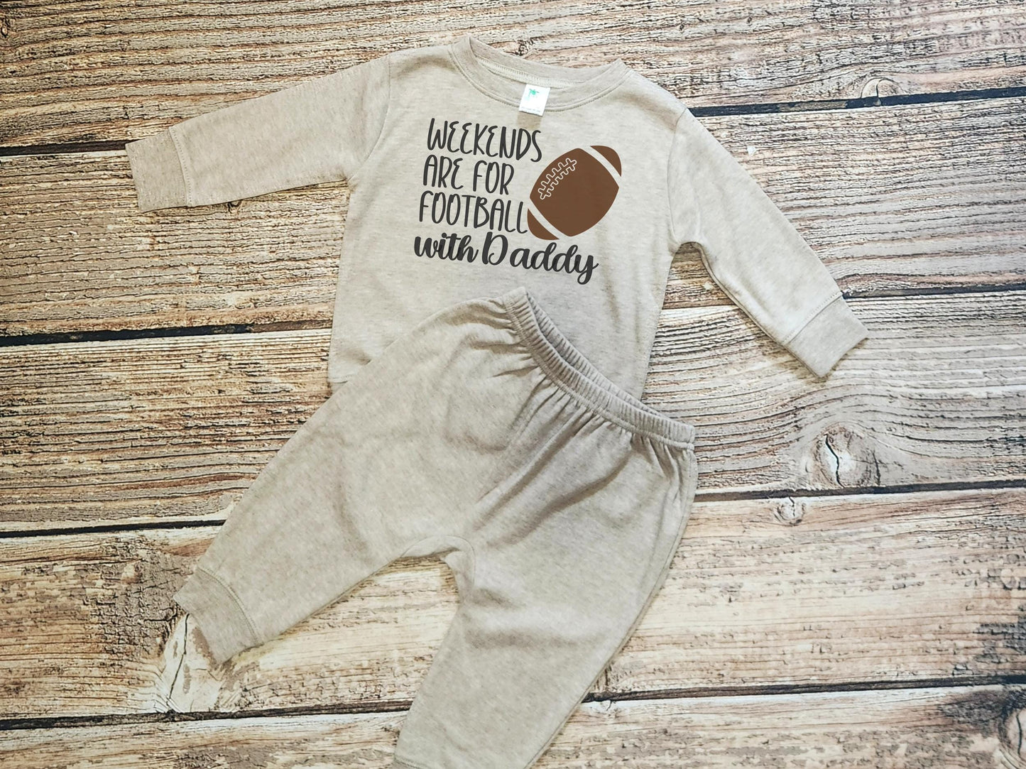 Football Baby Jogger Set: Daddy & Me Matching Outfit