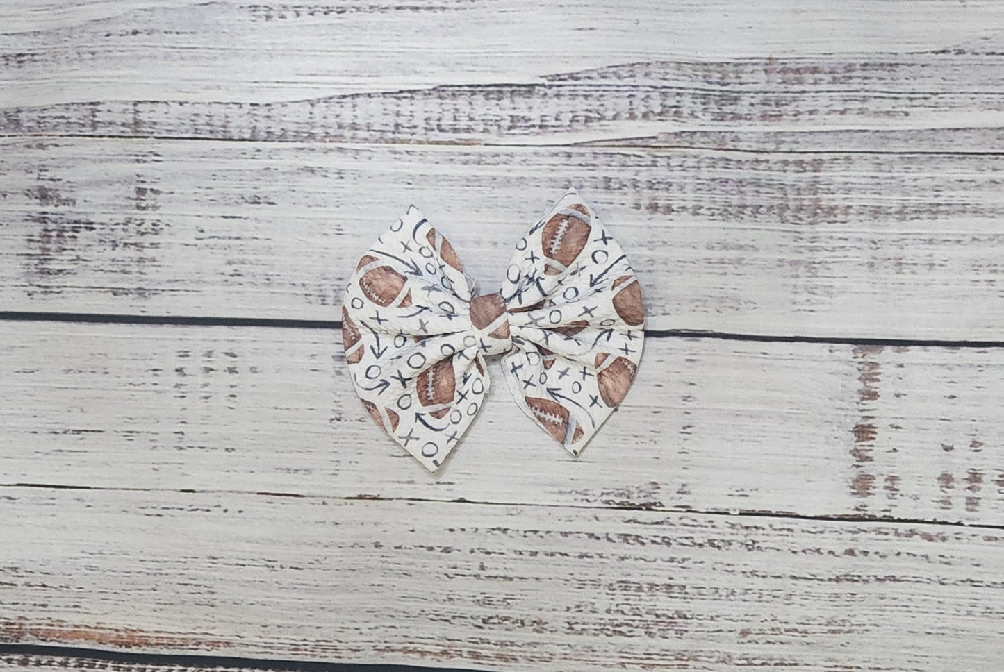 Baby Girl Football Outfit: Bodysuit, Skirted Bummies & Bow