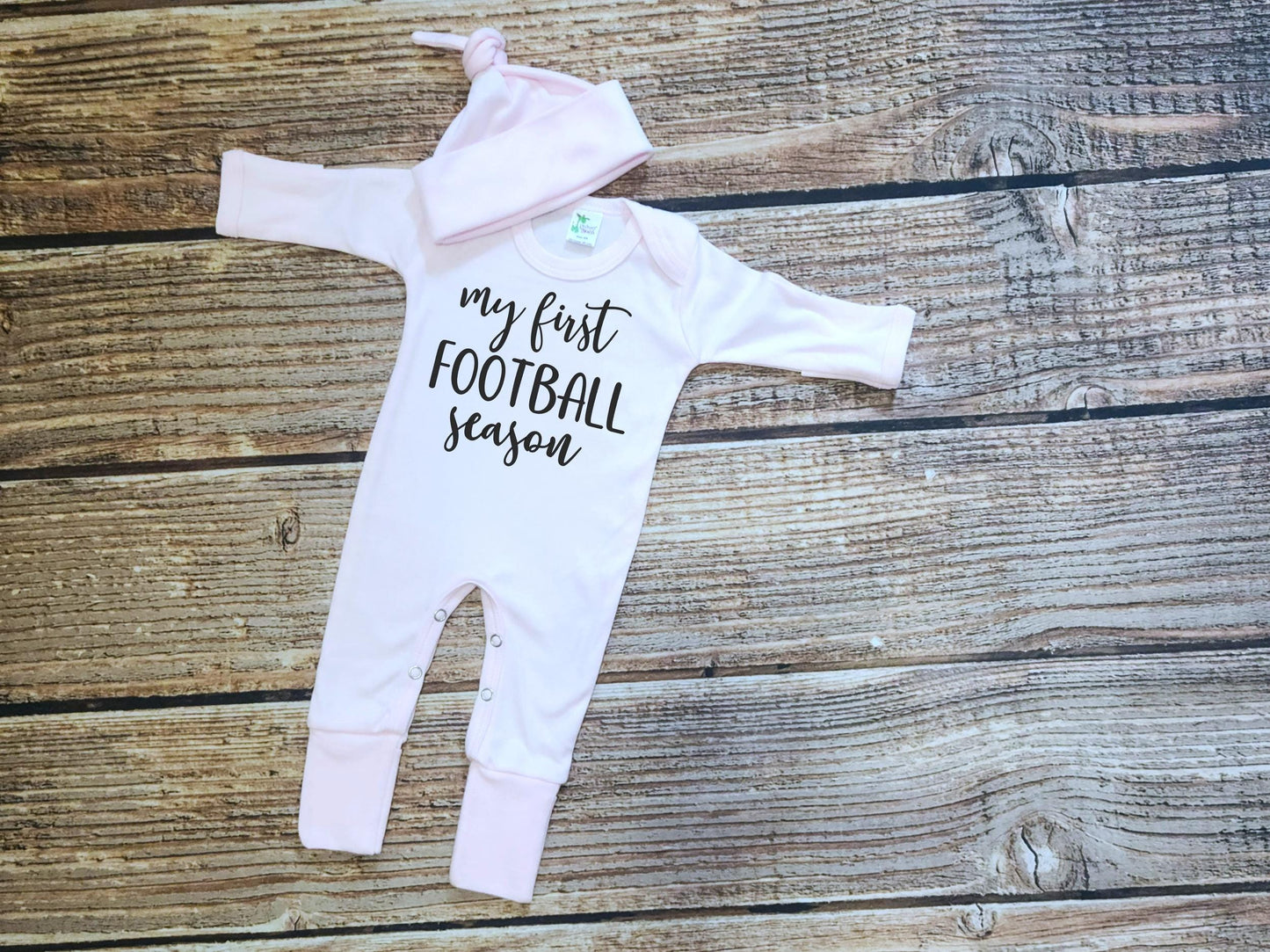 My First Football Season Baby Bodysuit: Game Day Outfit