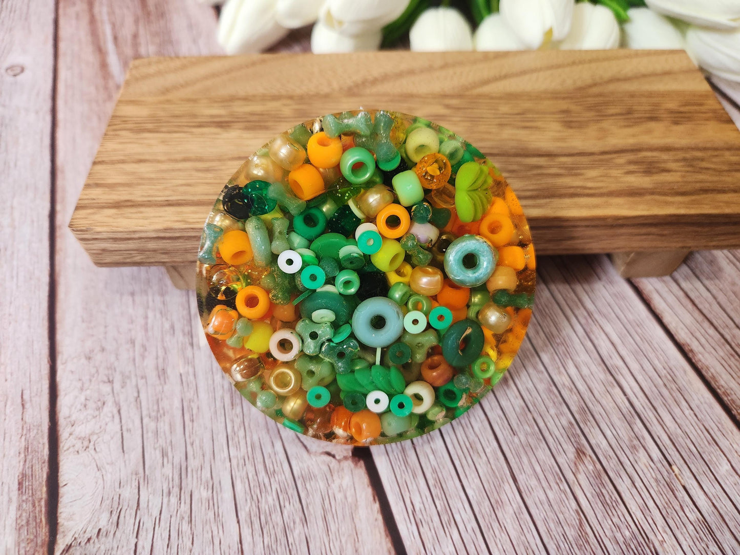 nature inspired reusable picky pad kit, sunflower themed picky pad, fall sensory fidget toy, autumn colors stress relief and desk toys,