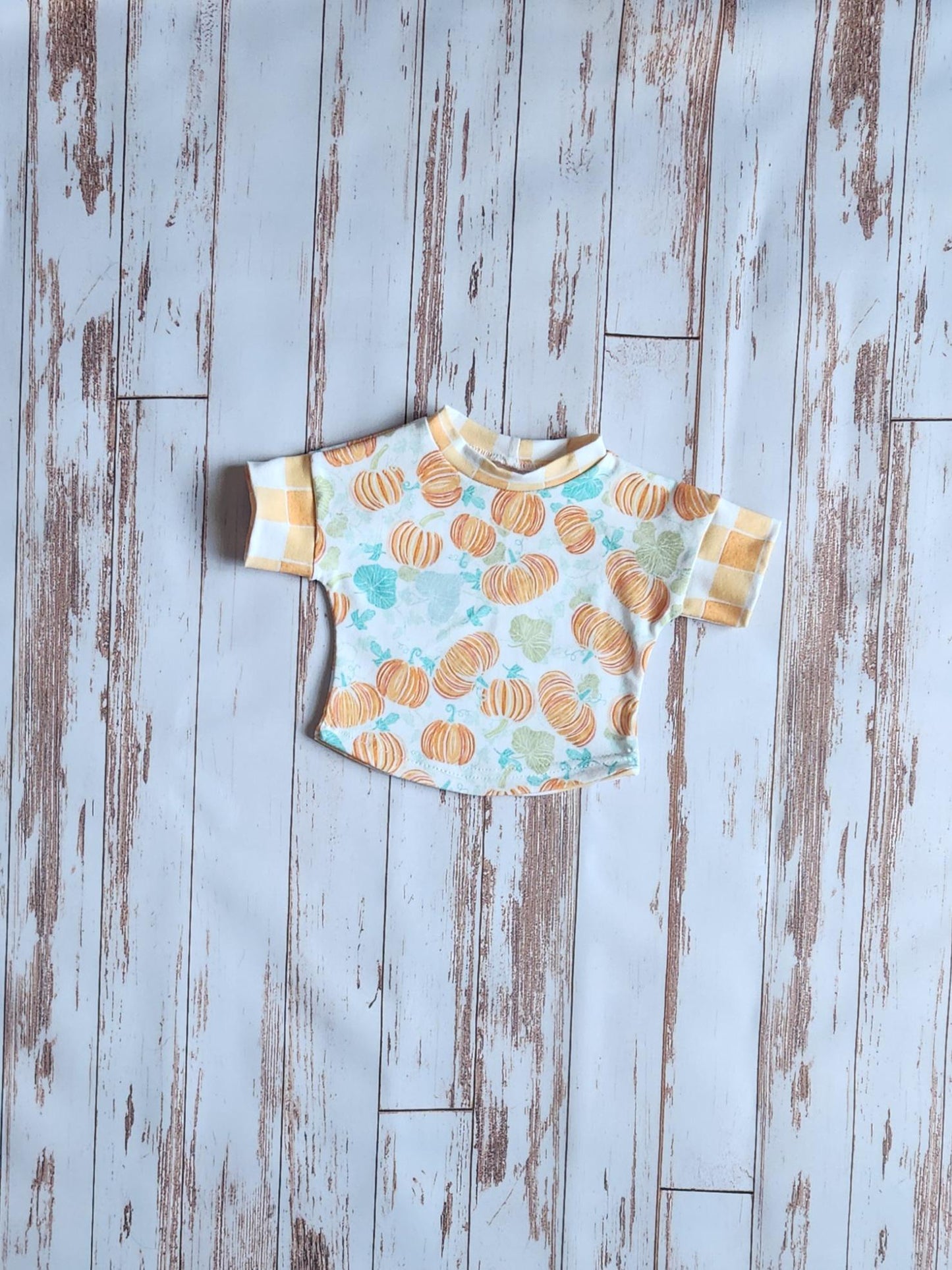 Baby Pumpkin Outfit: Newborn Cotton Spandex Coming Home Outfit
