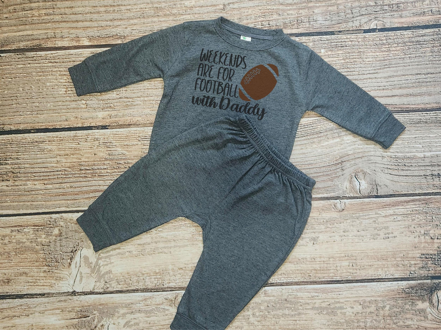 Football Baby Jogger Set: Daddy & Me Matching Outfit