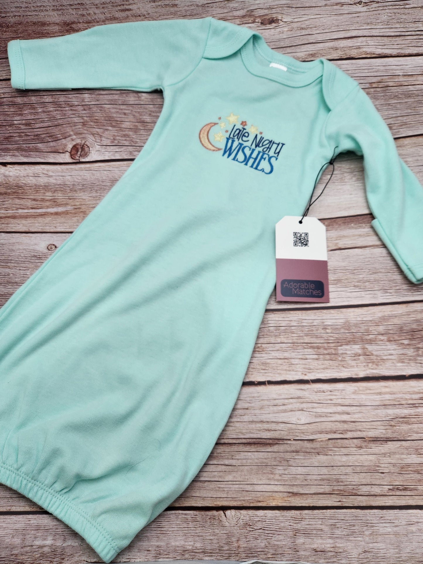 Personalized Baby Girl Sleeper: Embroidered Cotton Footed Romper